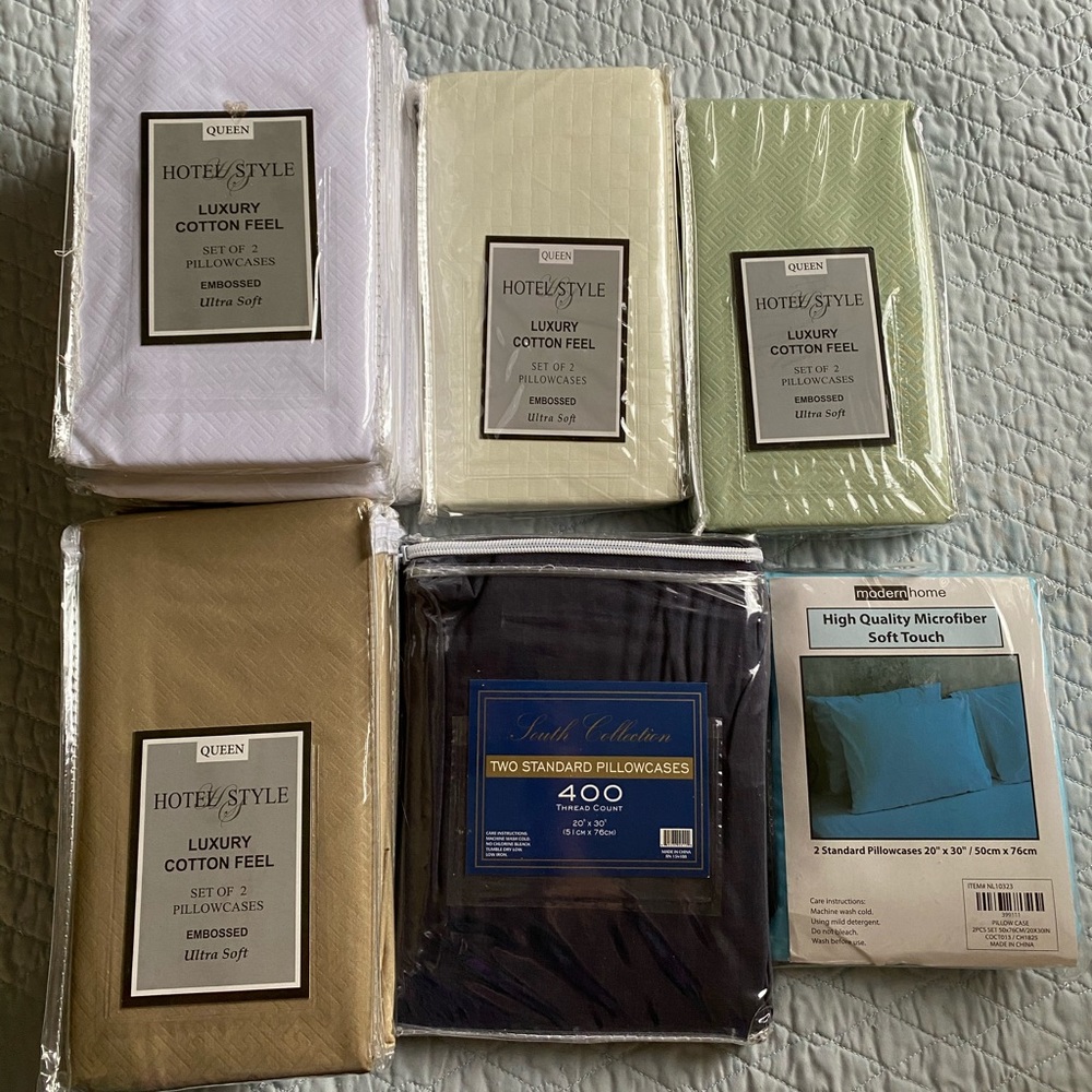 Hotel Style Pillow Case Set